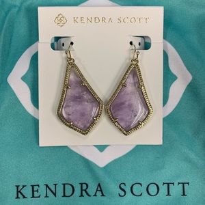 Kendra Scott Alex Earrings in Amethyst